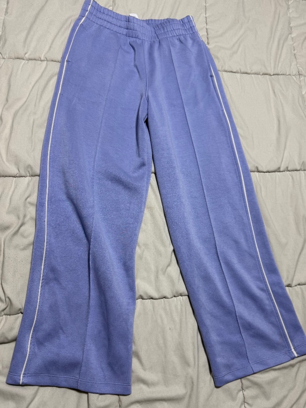 90 Degree by Reflex Softlite Addison Pull-On Track Pants Purple M (10)
